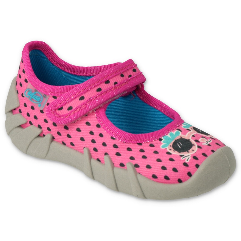Zapatillas befado para niños speedy 109N250 rosado multicolor 1