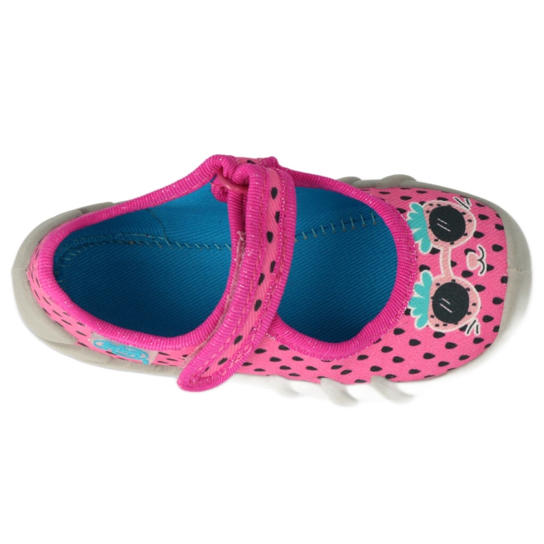 Zapatillas befado para niños speedy 109N250 rosa multicolor 2