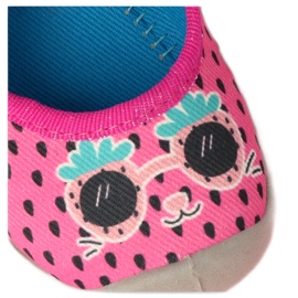 Zapatillas befado para niños speedy 109N250 rosa multicolor 3