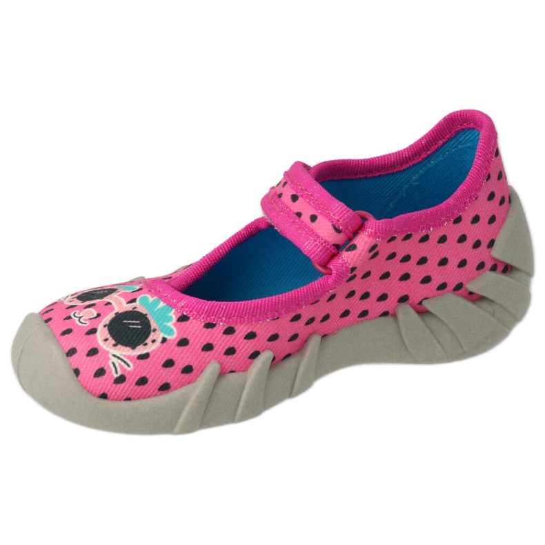Zapatillas befado para niños speedy 109N250 rosado multicolor 4