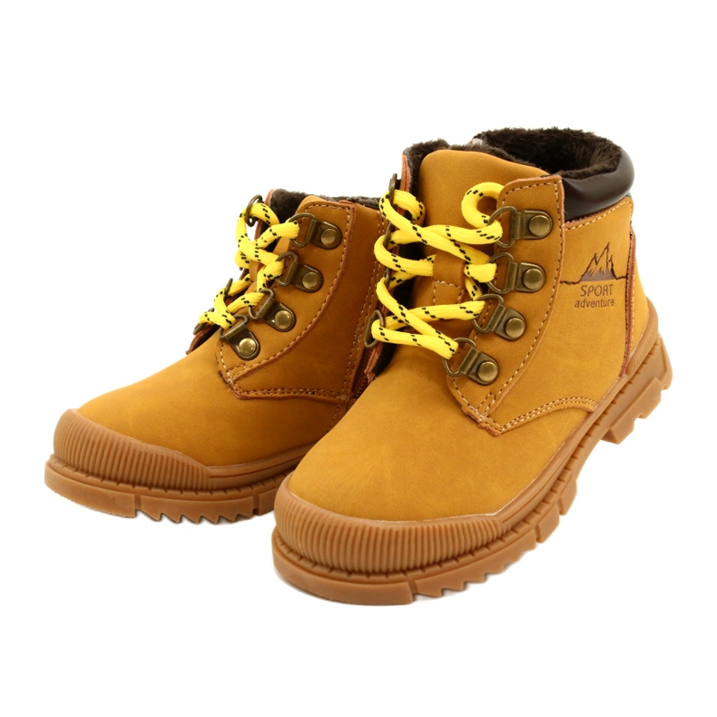 News Cazadores Con pieles Novedades 22DZ23-5256 Camello amarillo 2