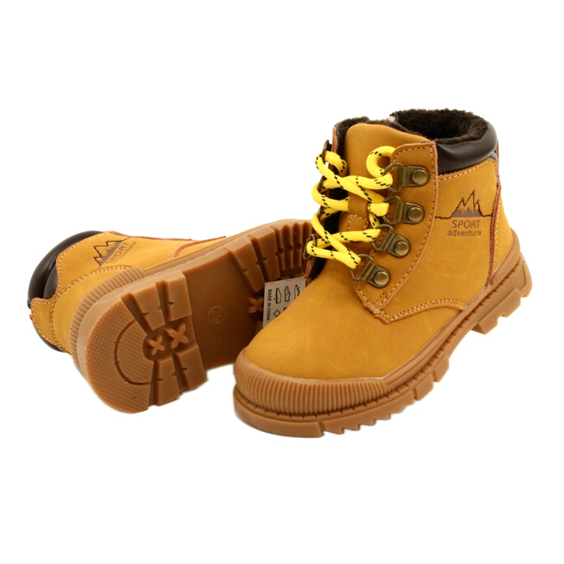 News Cazadores Con pieles Novedades 22DZ23-5256 Camello amarillo 4