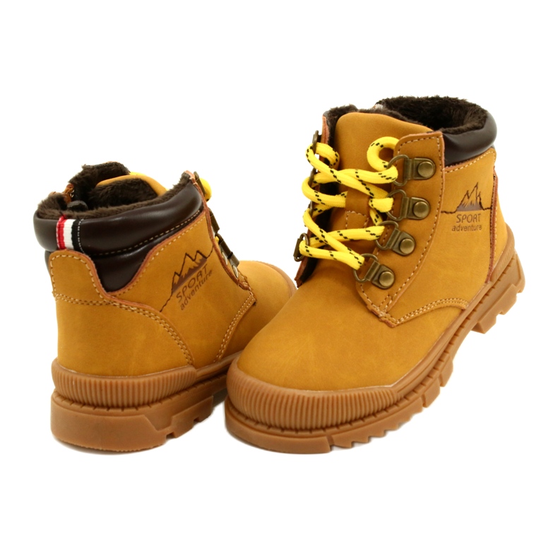 News Cazadores Con pieles Novedades 22DZ23-5256 Camello amarillo 3