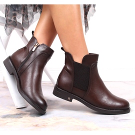 Marrón Botas Jodhpur mujer marrones Potocki WOL95B 5