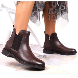 Marrón Botas Jodhpur mujer marrones Potocki WOL95B 6