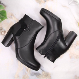 Botas negras de mujer con tacón de Sergio Leone negro 6