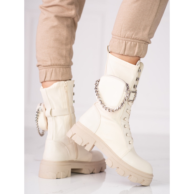 Bolsos beige de mujer con bolso Shelovet 1