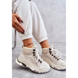 Zapatillas Deportivas Altas Mujer GOE KK2N4097 Beige claro 1