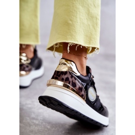 Deportivas Mujer Con Cuña GOE KK2N4085 Negras marrón negro dorado 2 Deportivas Mujer Con Cuña GOE KK2N4085 Negras marrón negro dorado 2