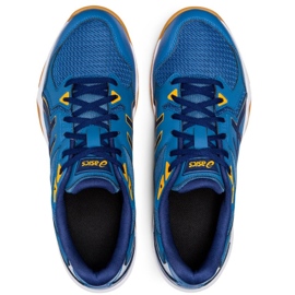 Zapatillas de voleibol Asics Gel-Rocket 10 M 1071A054 407 azul azules y azul marino 3