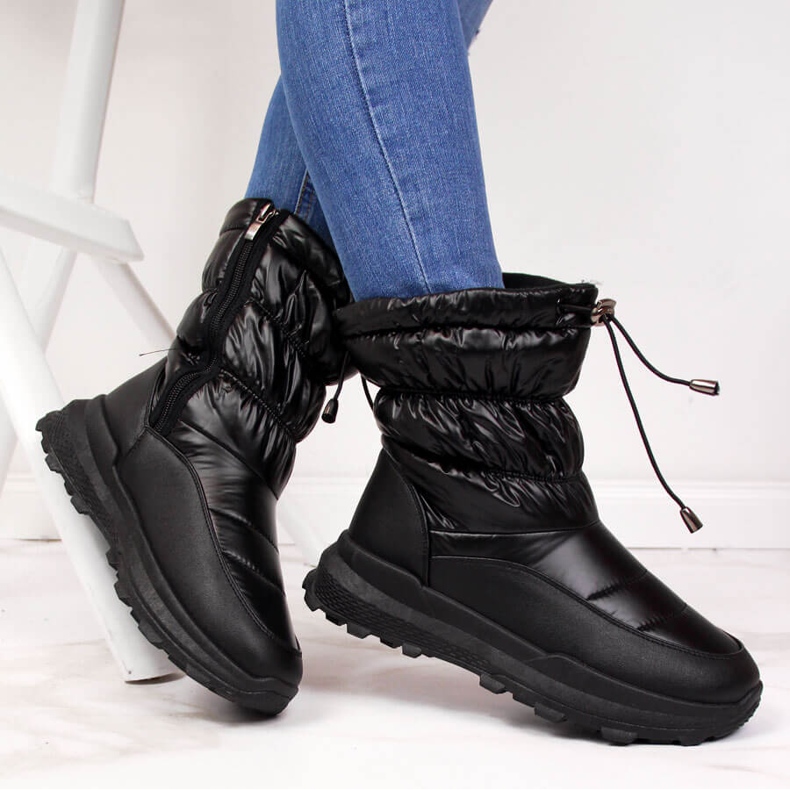 News Botas de nieve negras para mujer NOVEDADES negro 1