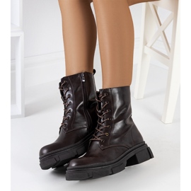 Botas Holcomb marrón mate 2
