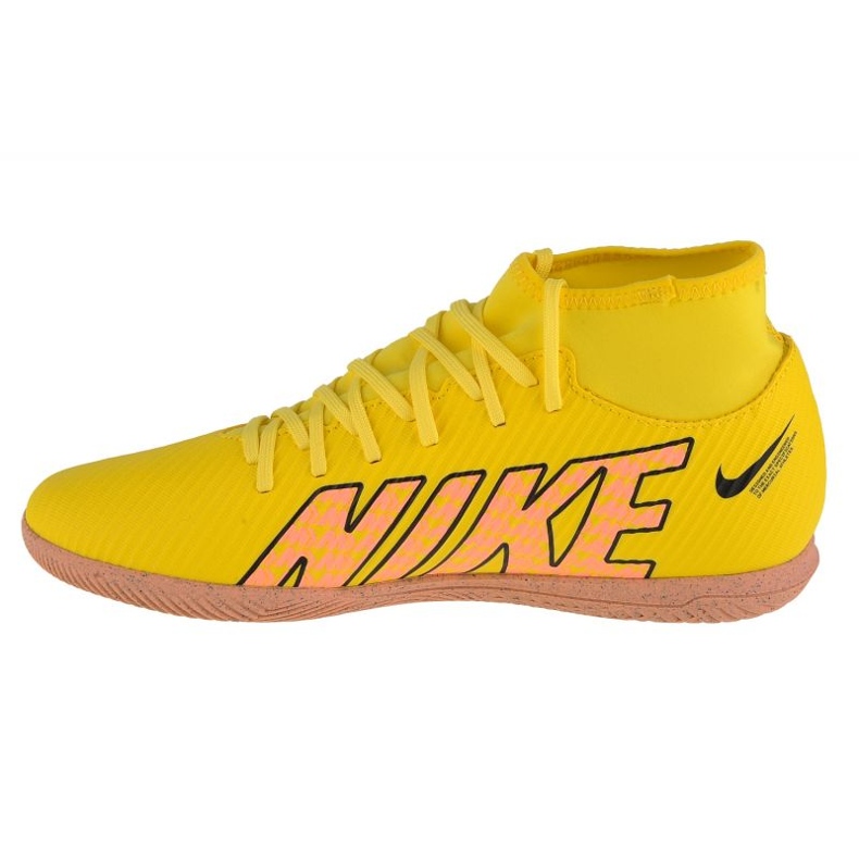 Nike Mercurial Superfly 9 Club Ic M DJ5962-780 zapatos de fútbol amarillo amarillos 1