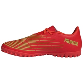 Botas de fútbol Adidas Predator Edge.4 Tf M GV8525 rojo naranjas y rojos 1