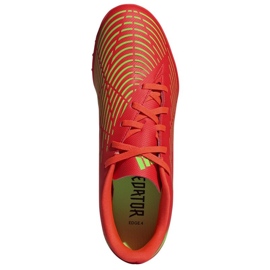 Botas de fútbol Adidas Predator Edge.4 Tf M GV8525 rojo naranjas y tintos 2