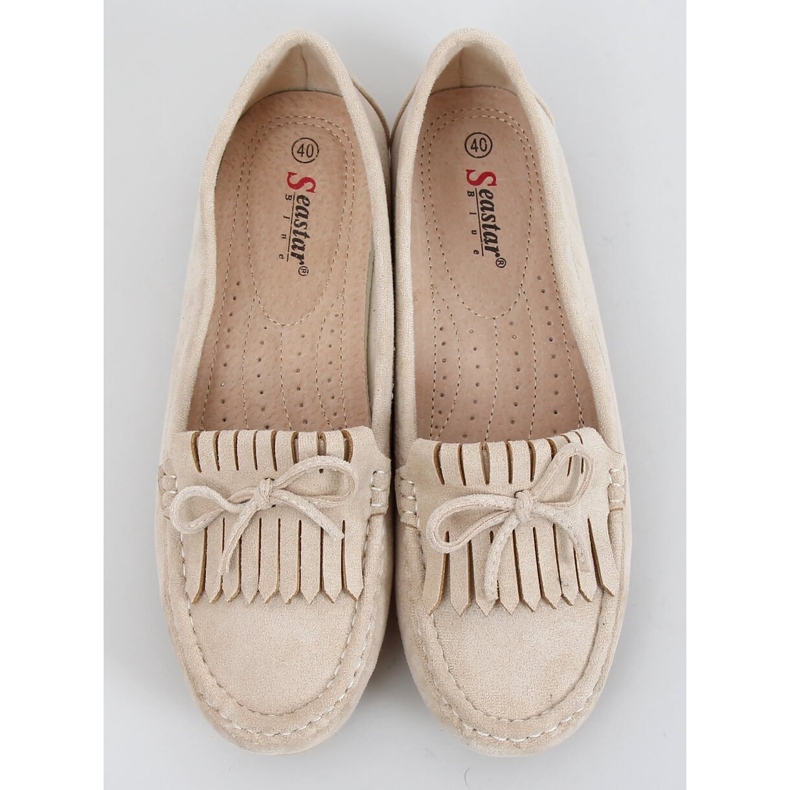 BM Mocasines Mujer Stacie Beige 1