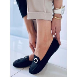 Mocasines mujer Arun Negro 3