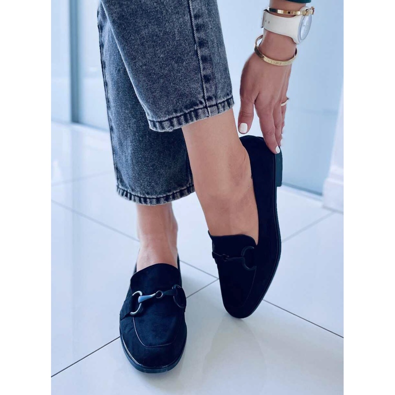 BM Mocasines mujer Isidora Negro 1