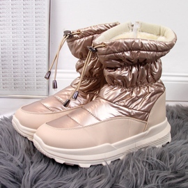 News Botas de nieve mujer dorado metalizado NOVEDADES 1