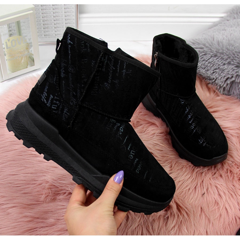 News Botas de nieve mujer ante negro NOVEDADES 2
