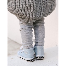 Deportivas Infantiles Altas Con Cremallera Big Star HH374088 Azul 2