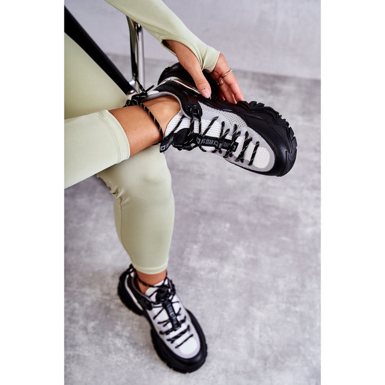 Zapatillas Deportivas Mujer Sistema Memory Foam Big Star KK274053 Negro-Gris 1