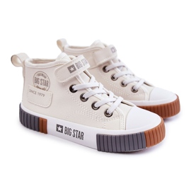 Zapatillas Altas Infantiles Big Star KK374015 Blanco 2