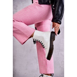 Botas Mujer Piel Serpiente Blancas Cálidas Salma blanco 6