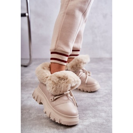 PS1 Botas Cálidas Beige Charles Trappers 2