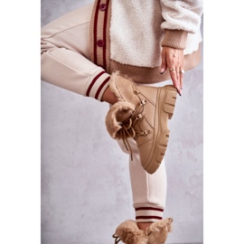 Botas Cálidas Charles beige oscuro 4