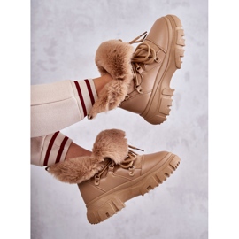 Botas Cálidas Charles beige oscuro 8