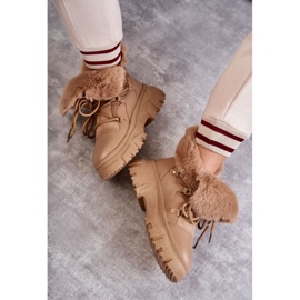 Botas Cálidas Charles beige oscuro 7