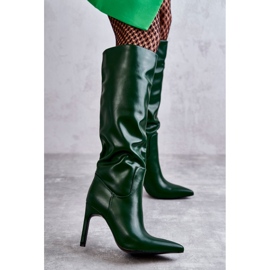 FB2 Botas Ecopiel En Verde Rissa 1 FB2 Botas Ecopiel En Verde Rissa 1