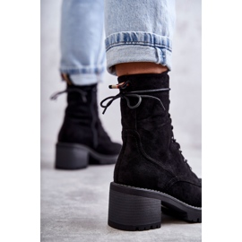 Botas Calientes De Mujer Con Tacones Altos Julieta Negro 2