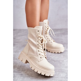 FS1 Botas Trabajadoras De Mujer Con Calcetines Beige Abigail 1 FS1 Botas Trabajadoras De Mujer Con Calcetines Beige Abigail 1