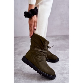 Botas de mujer material aislante Emelie Verde 3