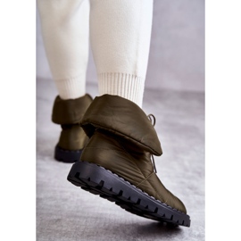 Botas de mujer material aislante Emelie Verde 4
