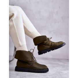 Botas de mujer material aislante Emelie Verde 7