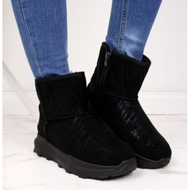 Botas de nieve de ante News W EVE311A negro 3