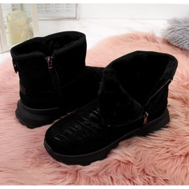 Botas de nieve de ante News W EVE311A negro 4
