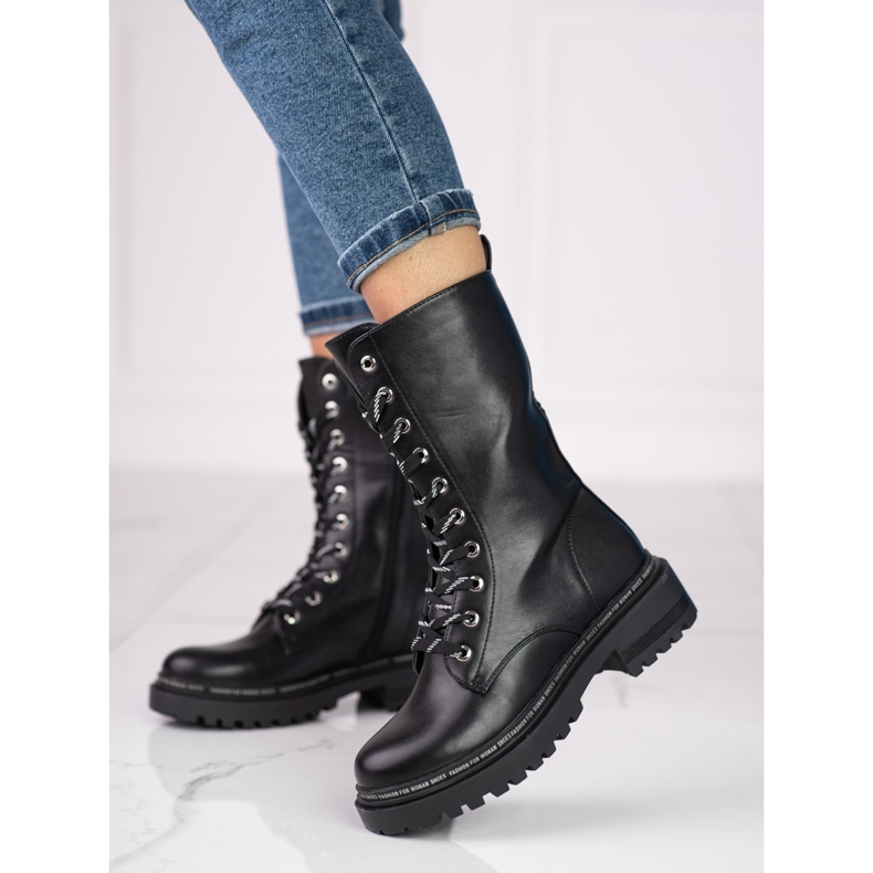 Bolsos altos de mujer Shelovet negros 1