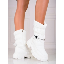 Botas nieve mujer Shelovet blancas blanco 1 Botas nieve mujer Shelovet blancas blanco 1