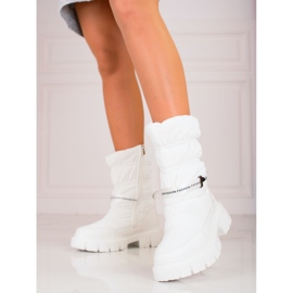Botas nieve mujer Shelovet blancas blanco 2