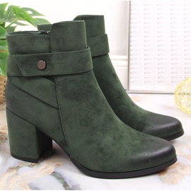 Botas cálidas mujer ante verde Laura La.Fi 2
