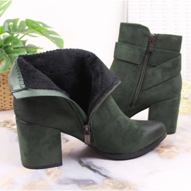 Botas cálidas mujer ante verde Laura La.Fi 4