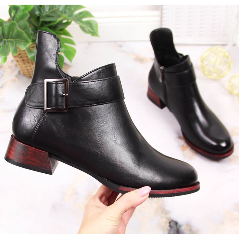 Black Vinceza JAN149 botas aislantes negras de mujer negro 1