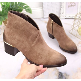 Filippo Botas cálidas mujer ante beige Vinceza 1