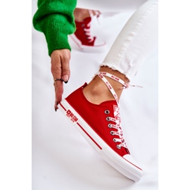 Sneakers Material Mujer Big Star KK274104 Rojo 8