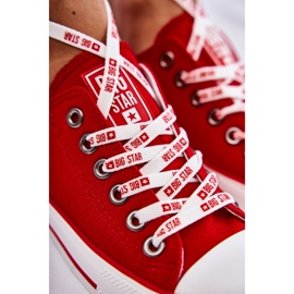 Sneakers Material Mujer Big Star KK274104 Rojo 9