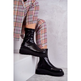 Botas altas calentitas GOE KK2N4054 Negro 7